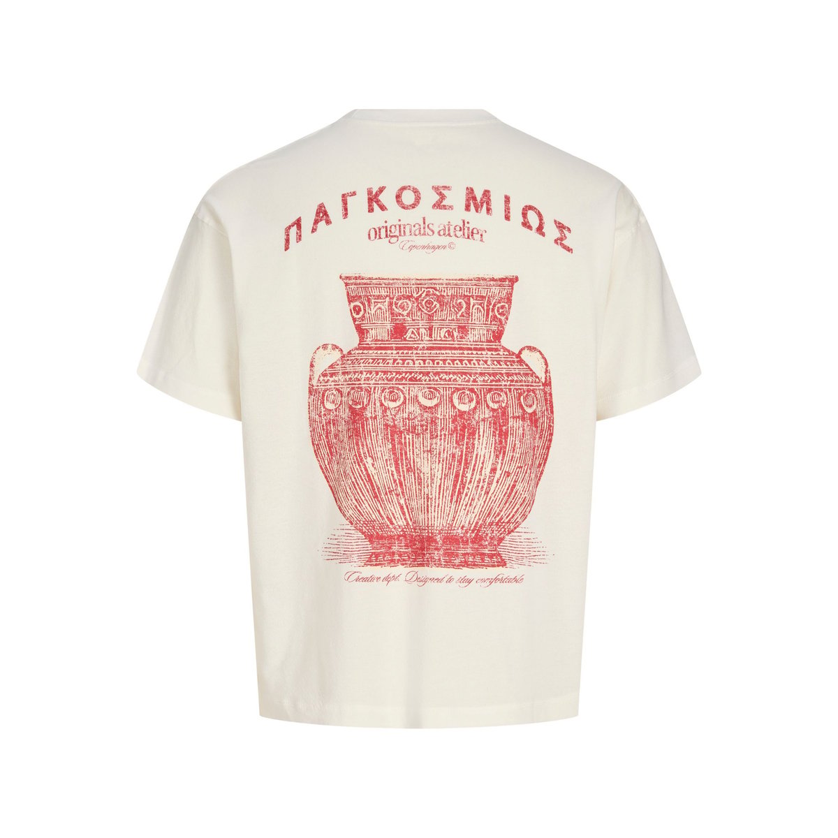 T-Shirt cloud dancer, JACK & JONES