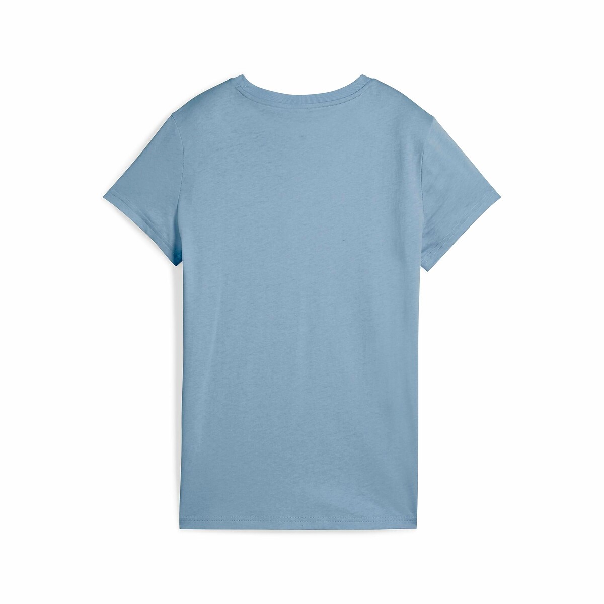 ESSENTIAL SMALL LOGO Short-Sleeved T-Shirt sky blue, PUMA