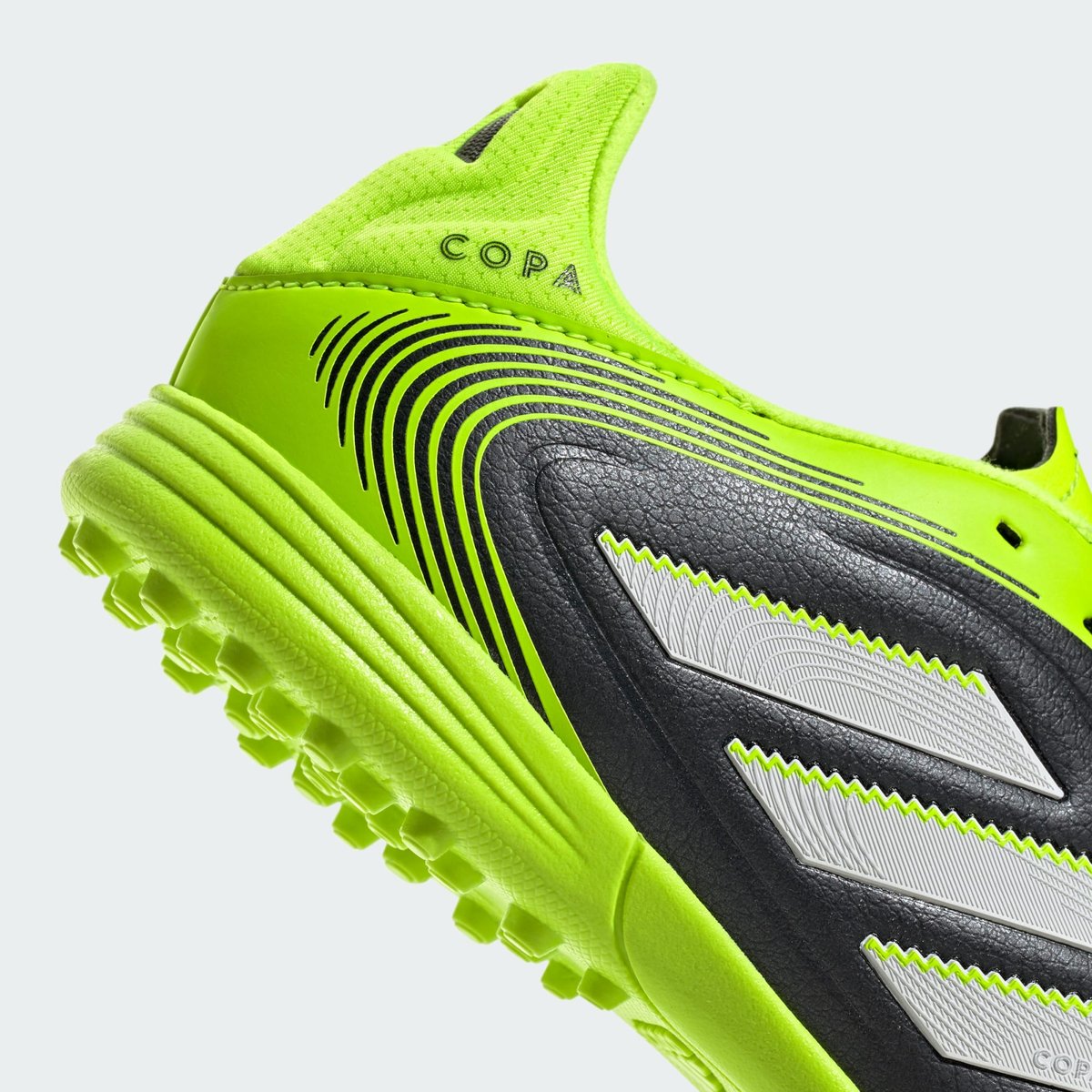 Chaussures Copa Pure 3 League Turf Enfants Chaussures Copa Pure 3 League Turf Enfants core black / cloud white / lucid lemon, adidas Performance