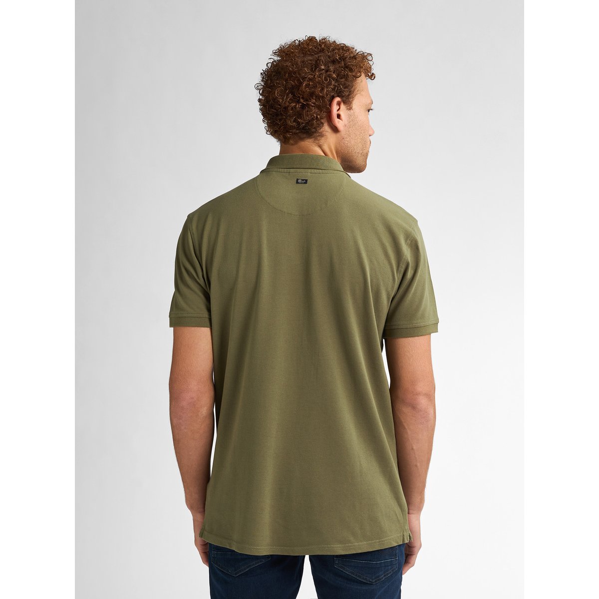Polo classique vert dusty army, PETROL INDUSTRIES