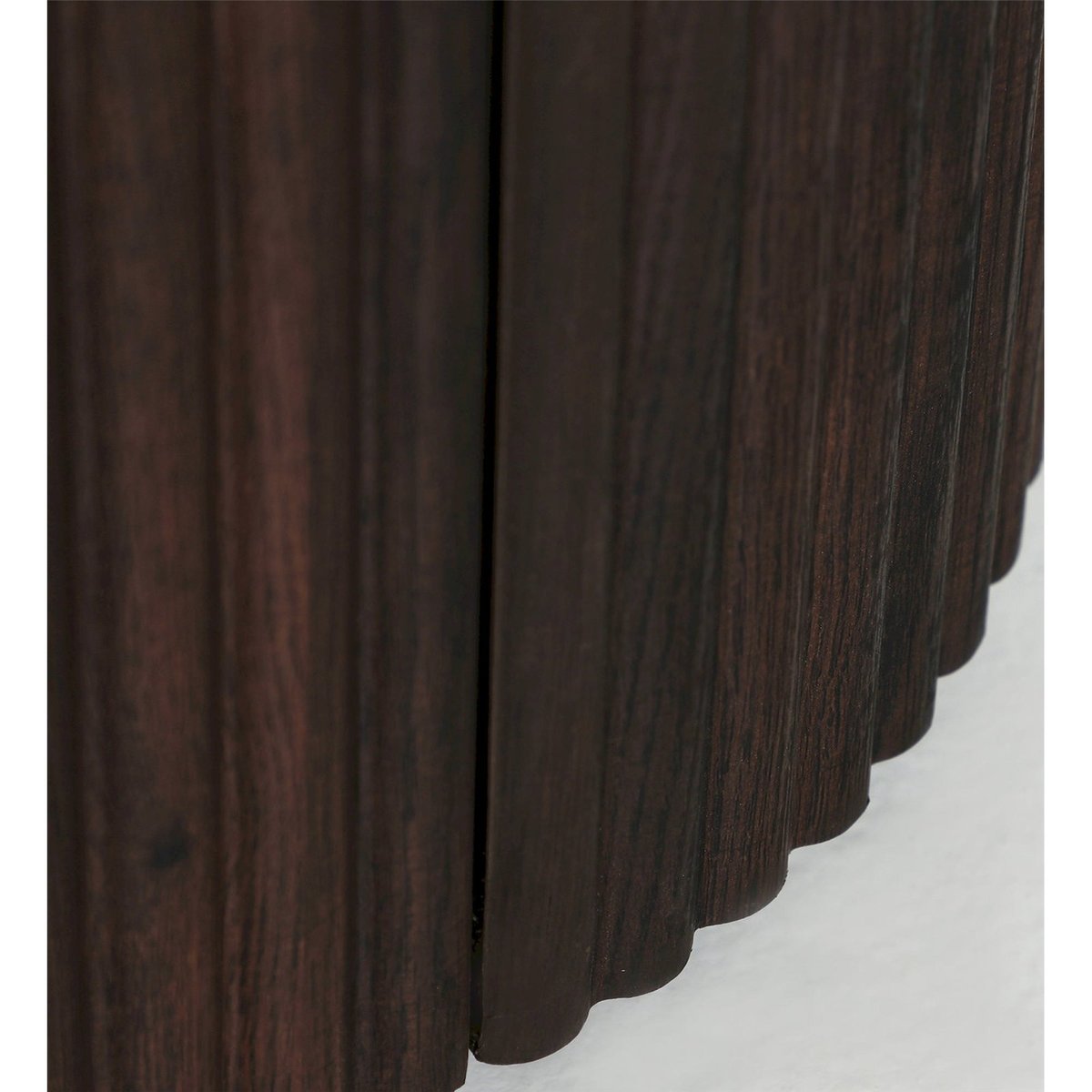 Meuble tv bois, Style contemporain marron bois et beige marbre, RECOLLECTION