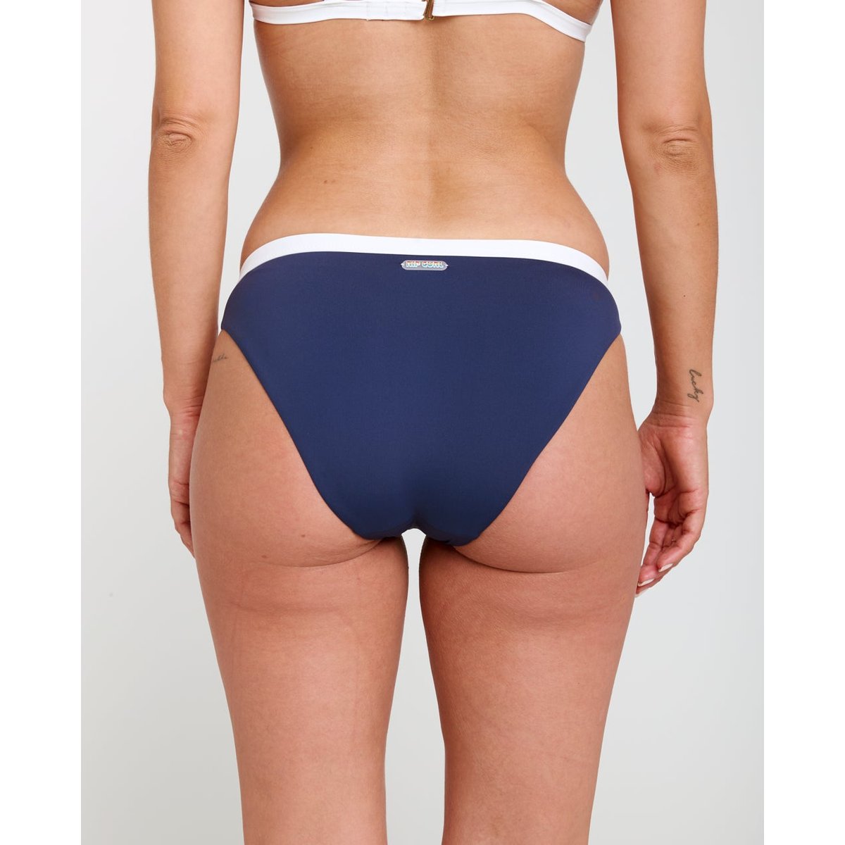 Bas de maillot de bain SURF STRIPE couverture complète bleu marine foncé, RIP CURL