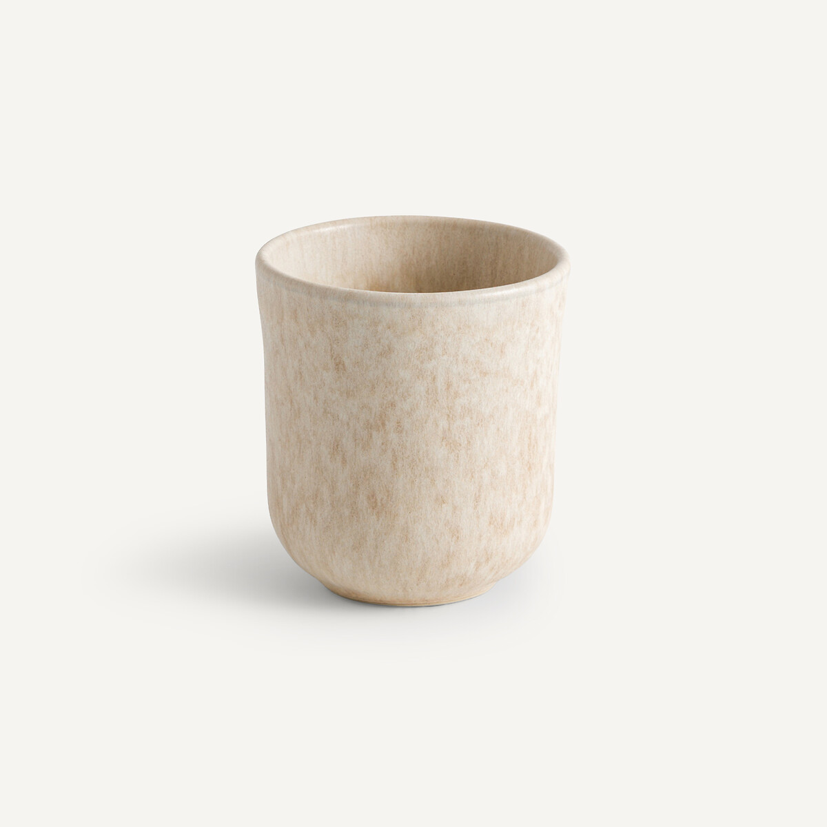 Lot de 4 tasses en grès mat, Rusty marron beige, AM.PM