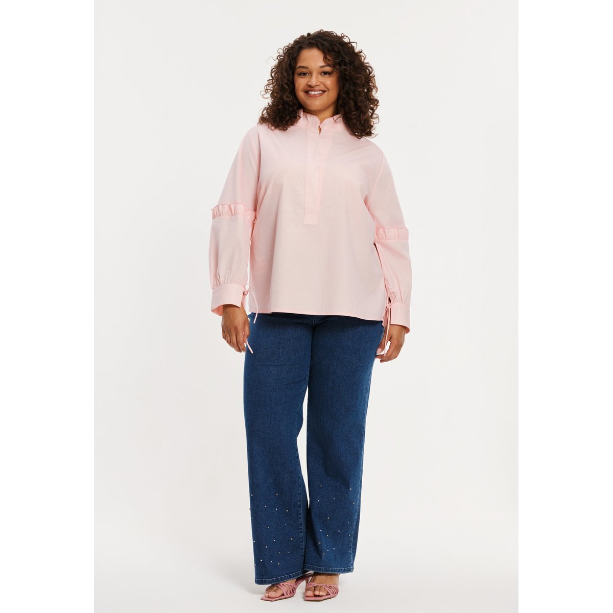 Jean Flare Fit bleu indigo, YOEK