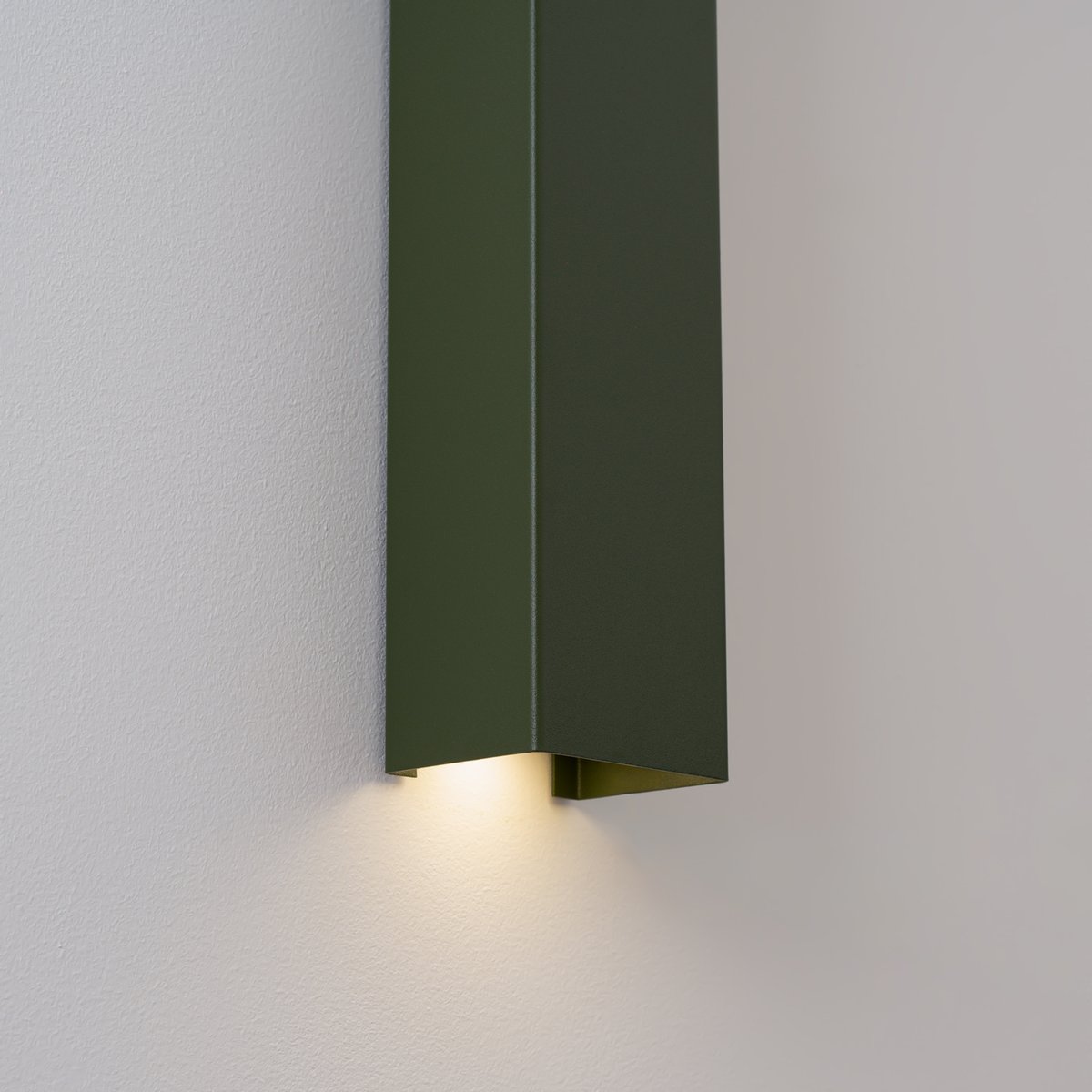 Applique murale Acier Vert Olive GU10 1 Freya vert olive, EDEN