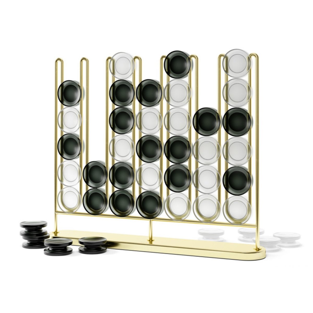 Jeu de société puissance 4  Stax 4 in a Row laiton, UMBRA