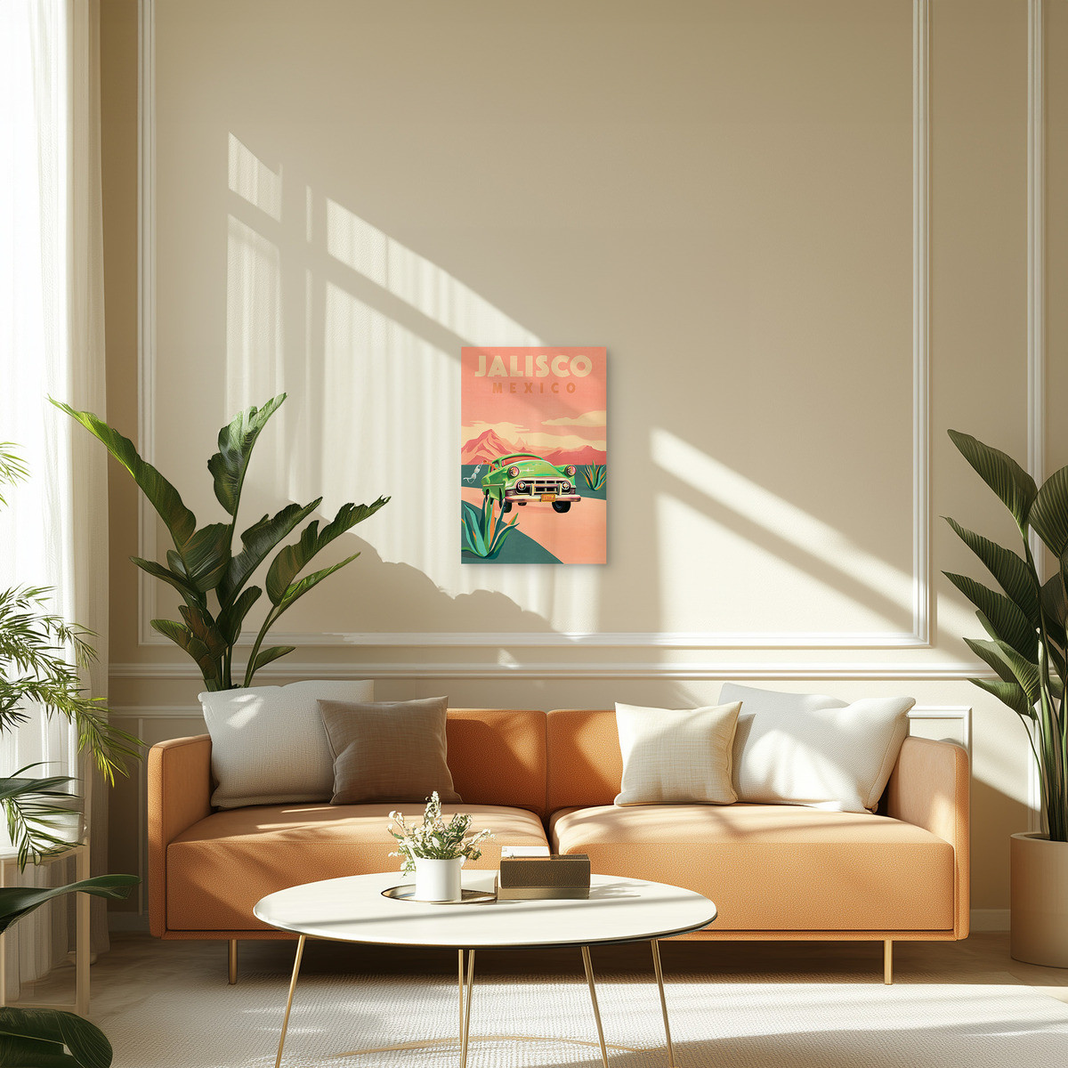 Tableau Sur Toile Jalisco Mexique ILLUSTRATION tableaux sur toile-rose, CEANOTHE