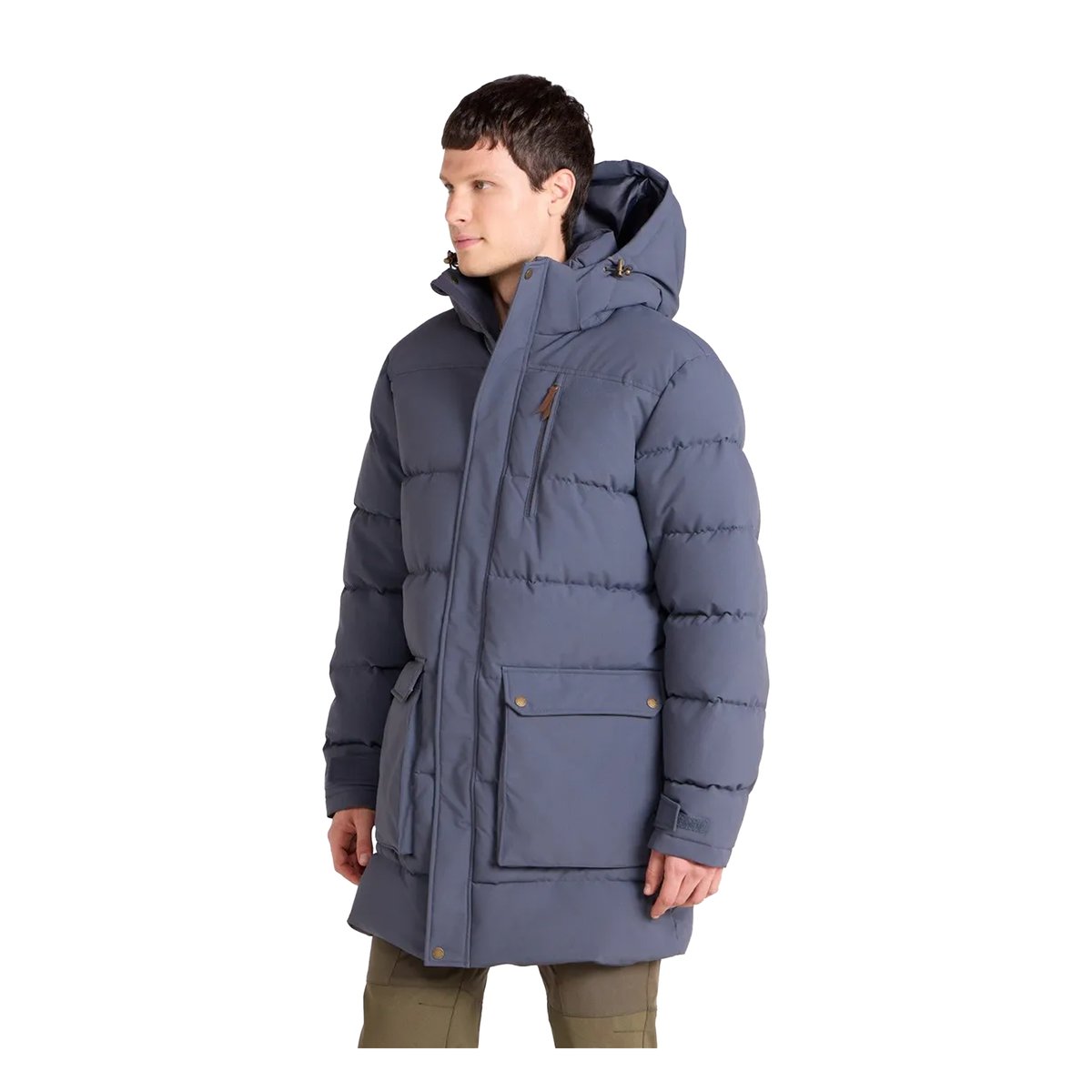 Parka motif/style long DIGBY bleu marine, MOUNTAIN WAREHOUSE