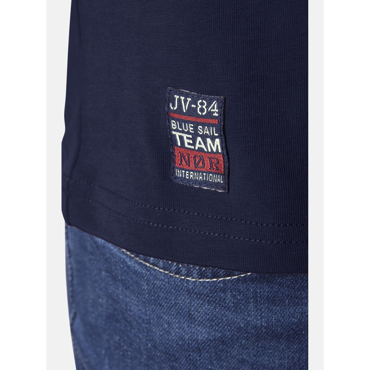 T-shirt TERNO bleu foncé, JAN VANDERSTORM