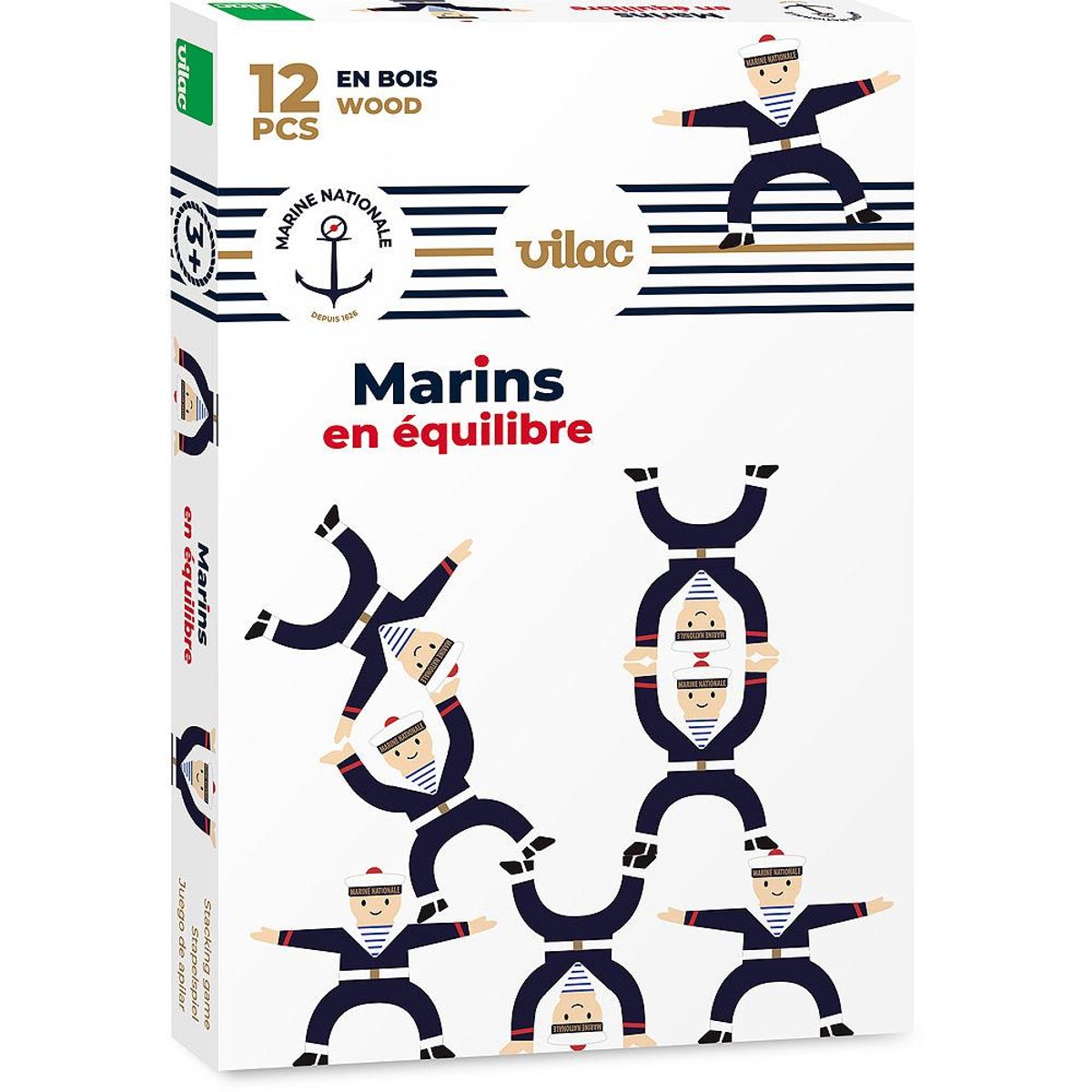 Jeu d'équilibre Les p'tits matelots bleu, VILAC