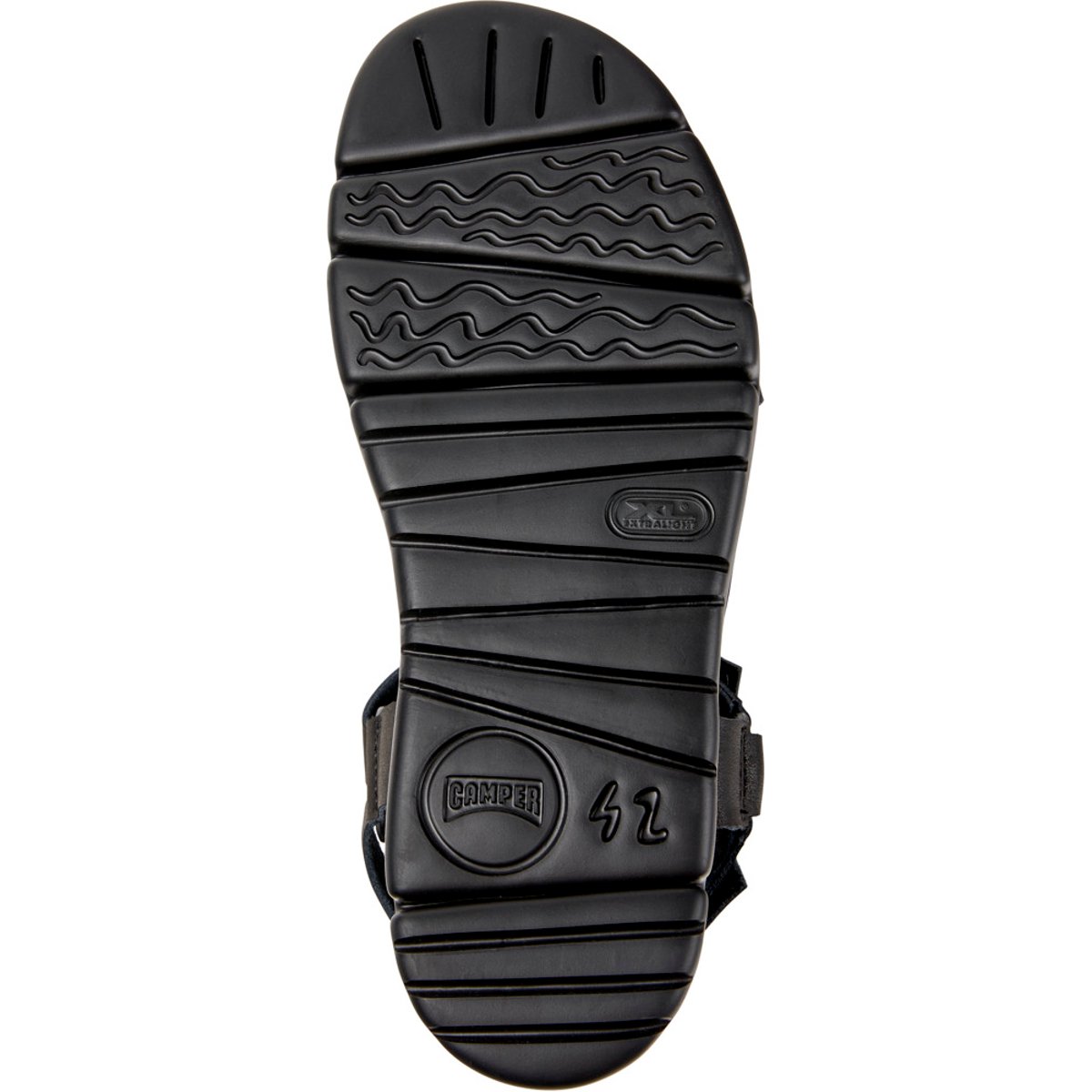Sandales Cuir Oruga noir, CAMPER