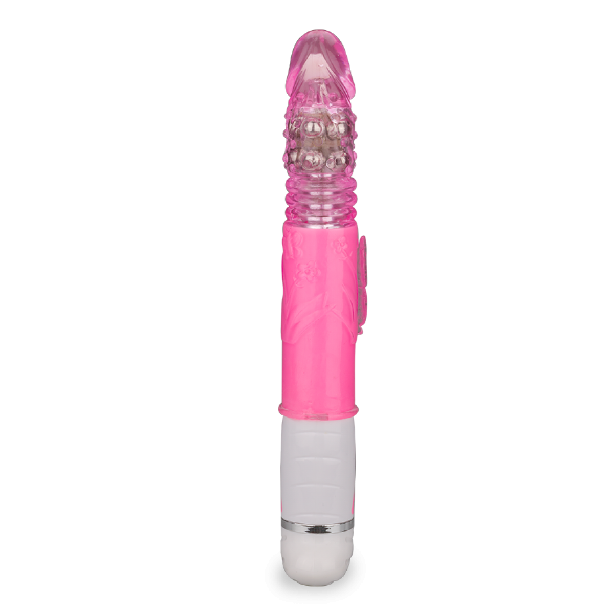 Vibromasseur vibro rabbit rotatif va-et-vient 12 vitesses rose, LOVE AND VIBES