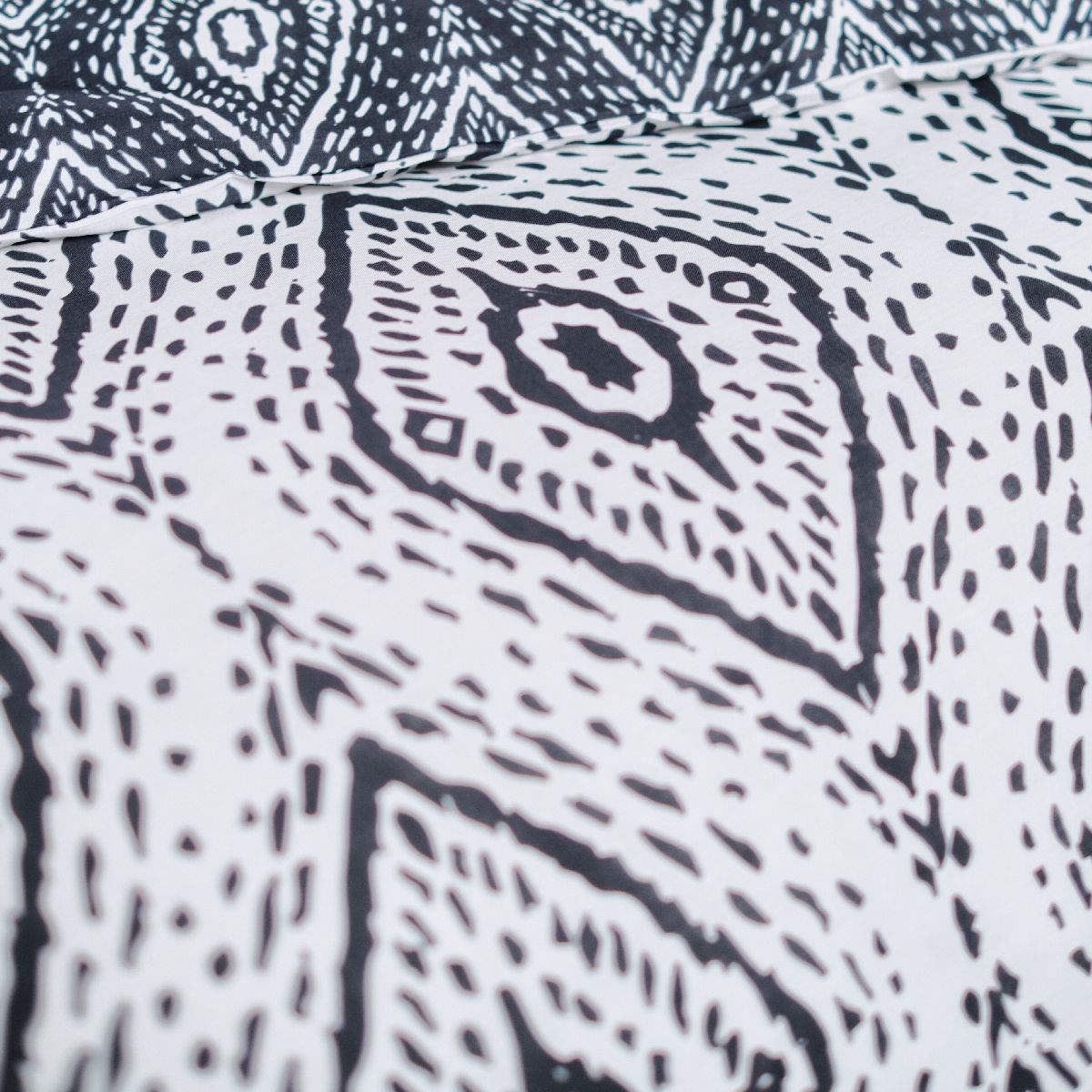 Parure de lit SUNSHINE THEA noir, TODAY