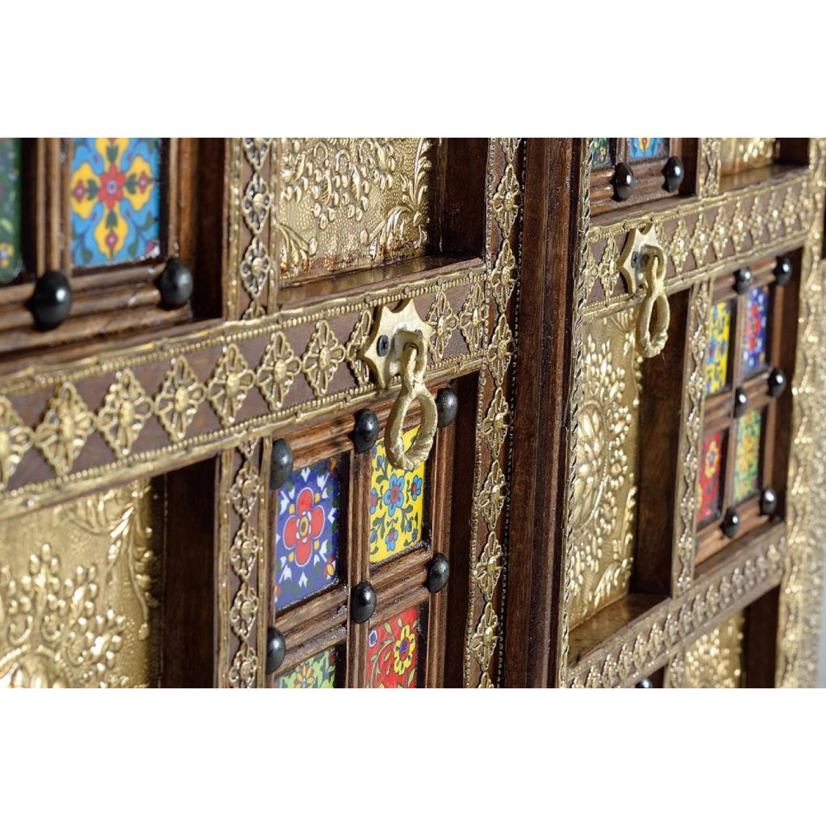 Armoire bronze - PHILOMÈNE or, DECORATION D’AUTREFOIS