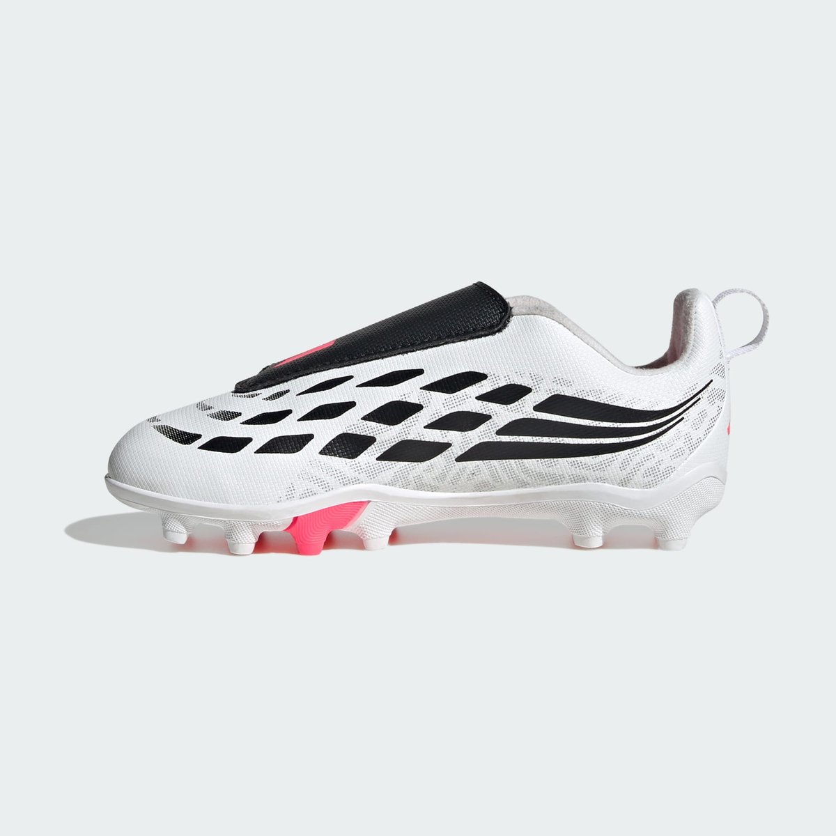 Chaussure De Football Fermeture Par Scratch Predator Club Terrain Souple / Multi Surfaces Enfants cloud white / solar turbo / core black, adidas Performance