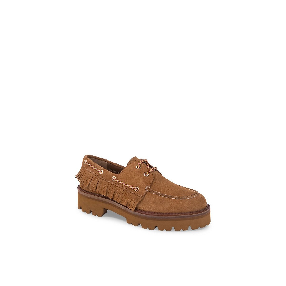 Scarpe da barca in pelle scamosciata, VEDDY cammello, LES TROPEZIENNES PAR M.BELARBI