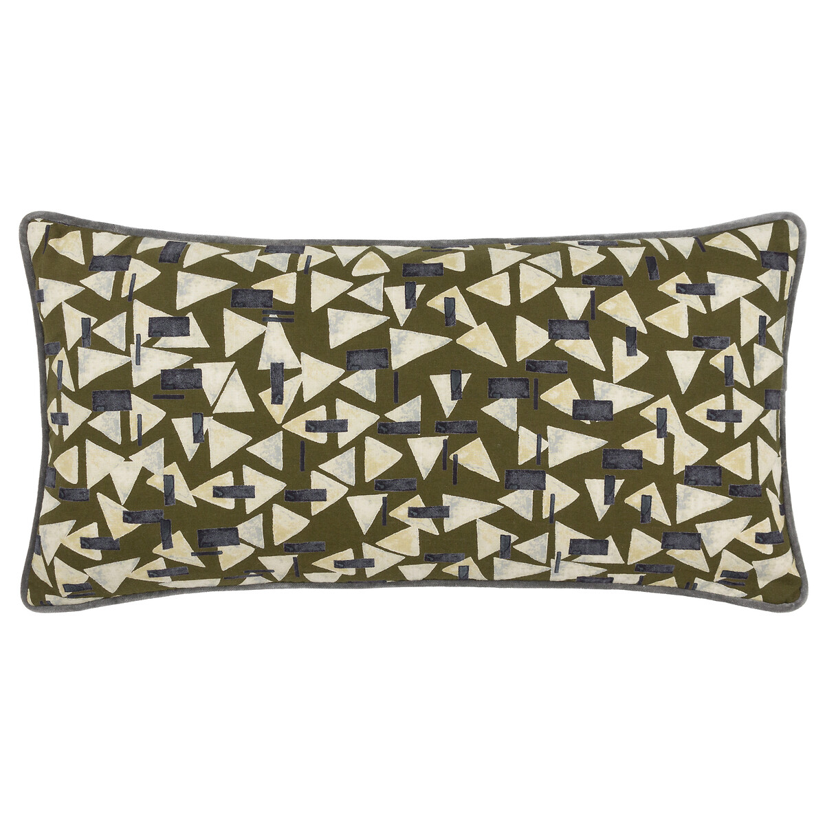 City Geometric Piped Cushion multi-coloured, HÖEM