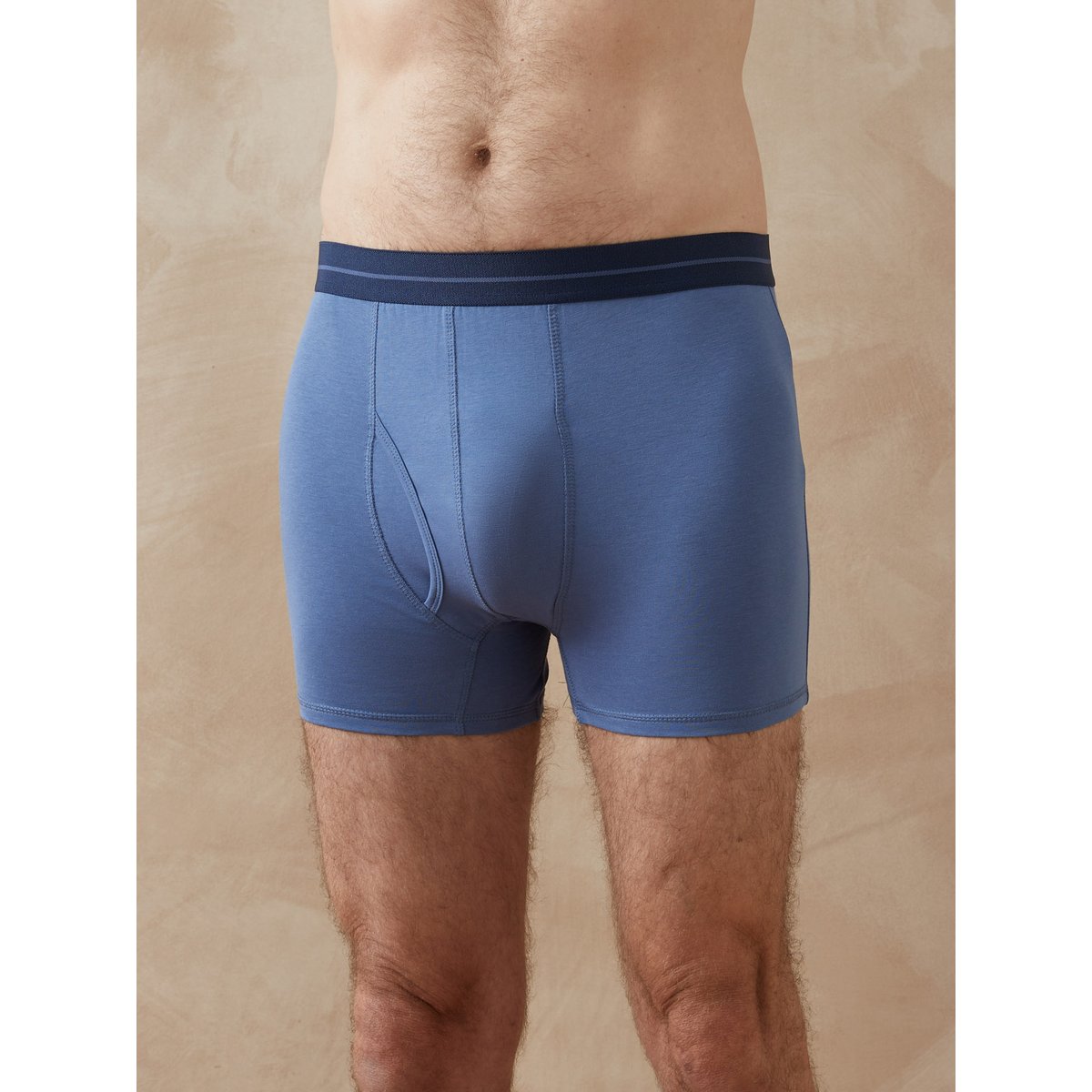 Lot de 6 boxers ouverts maille jersey assortis, DAXON