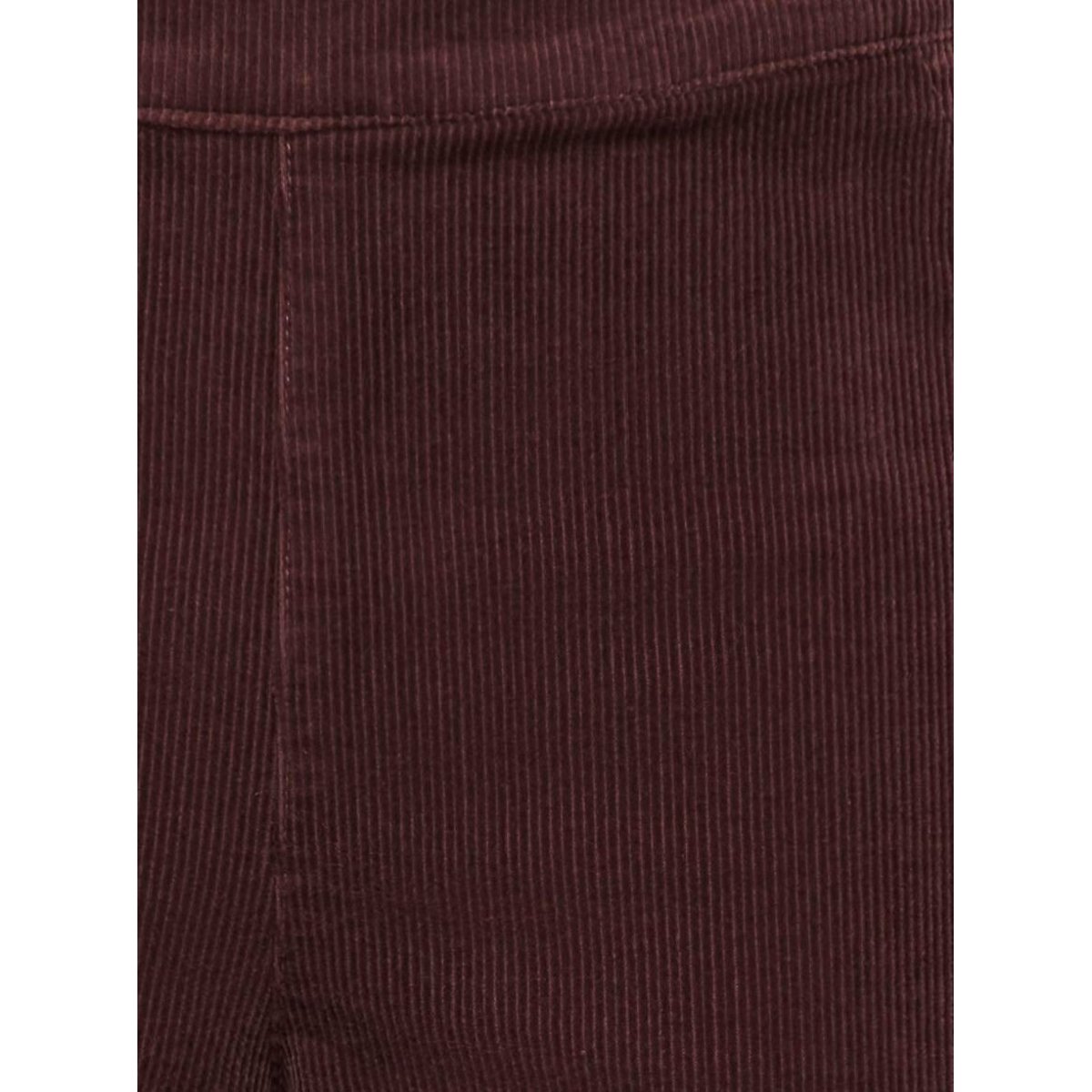 Corduroy Wide Leg Trousers burgundy, ONLY