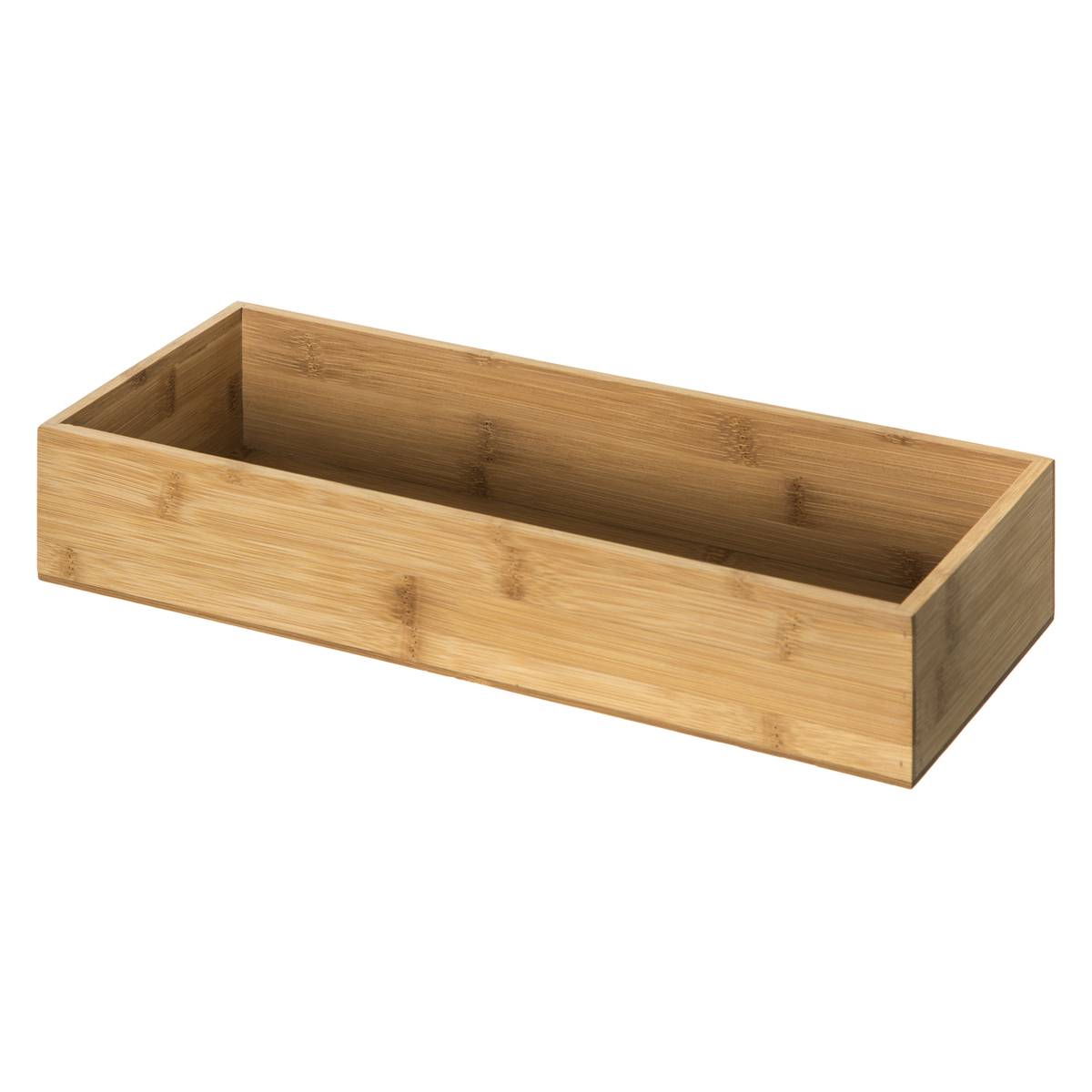 Lot de 3 organiseurs empilables TIDY SMART BAMBOU beige, 5FIVE SIMPLY SMART