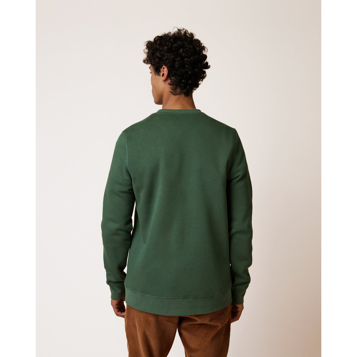 Sweat en molleton vert forêt, FAGUO