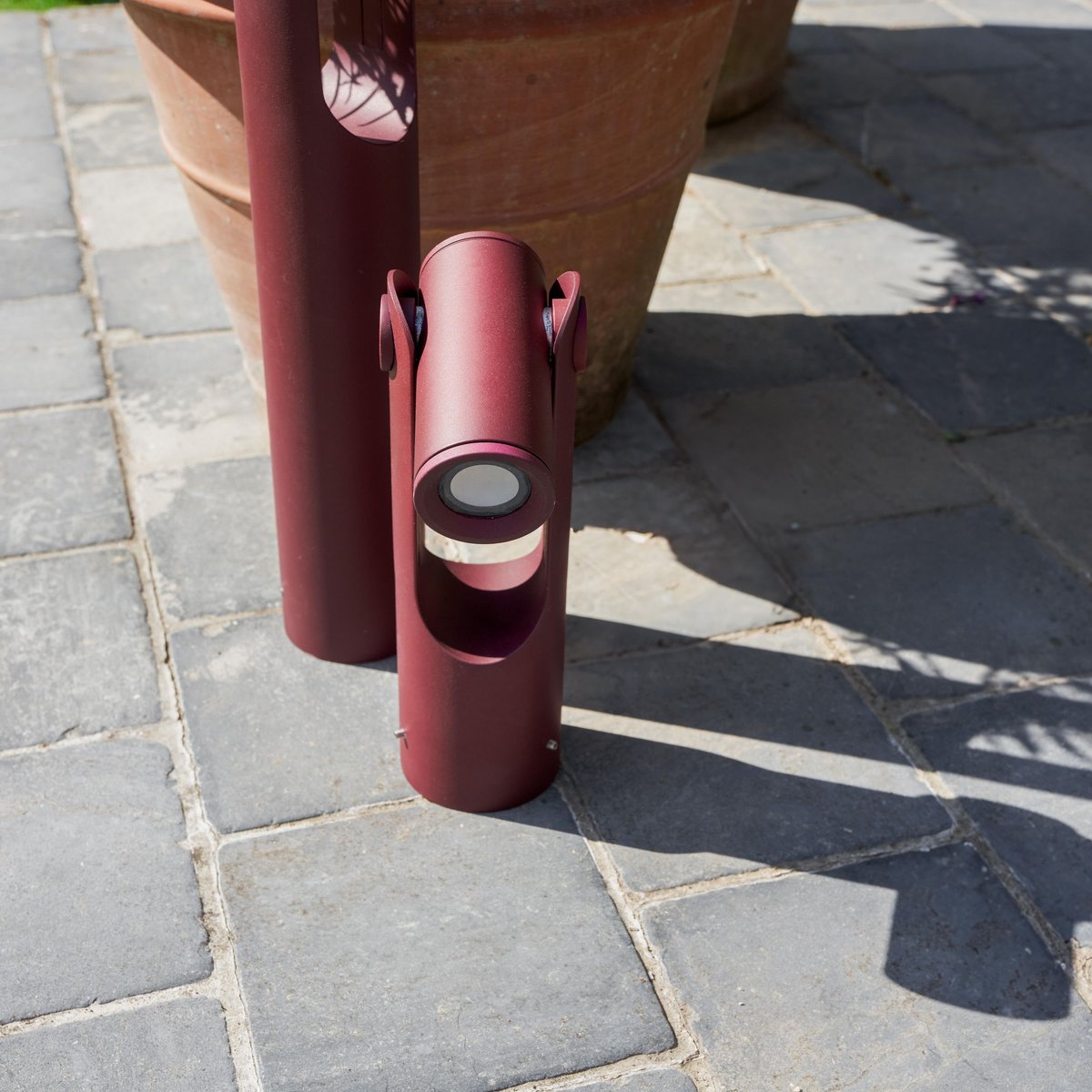 Borne LED 1200 lumens, SICILE rouge, INSPIRE
