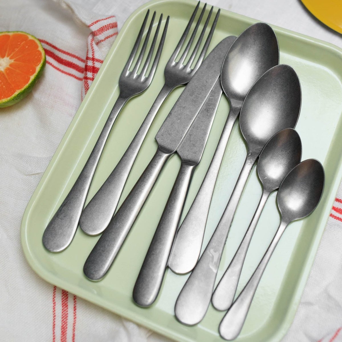 Set de 4 couverts de table, Marius inox, SABRE