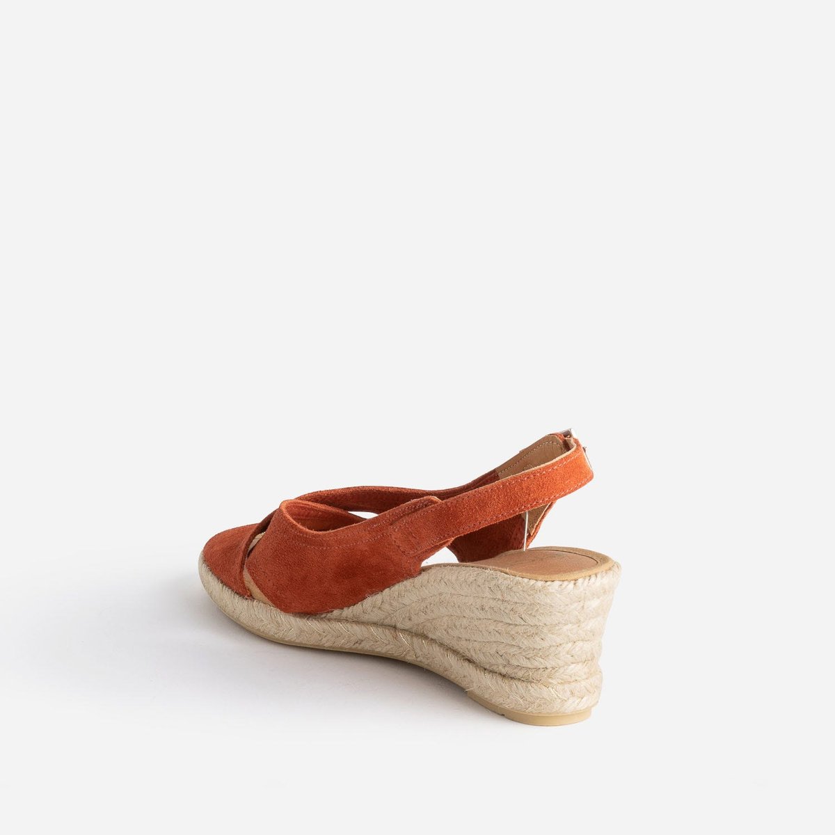 Sandale À Talon en cuir TAIS rouille, ERAM