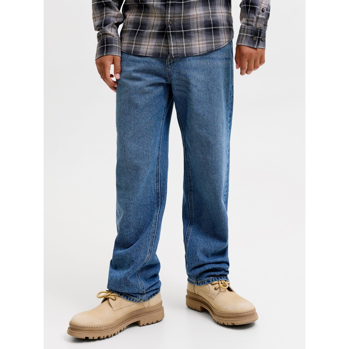 Jean Coupe Décontractée blue denim, JACK & JONES JUNIOR