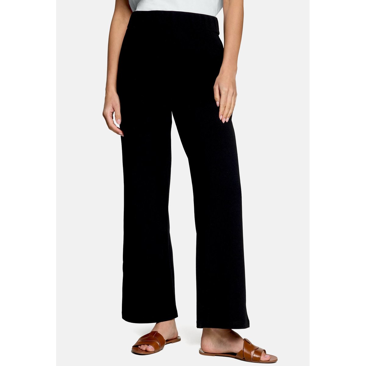 Pantalon basique de longueur 7/8 black beauty, ZERO