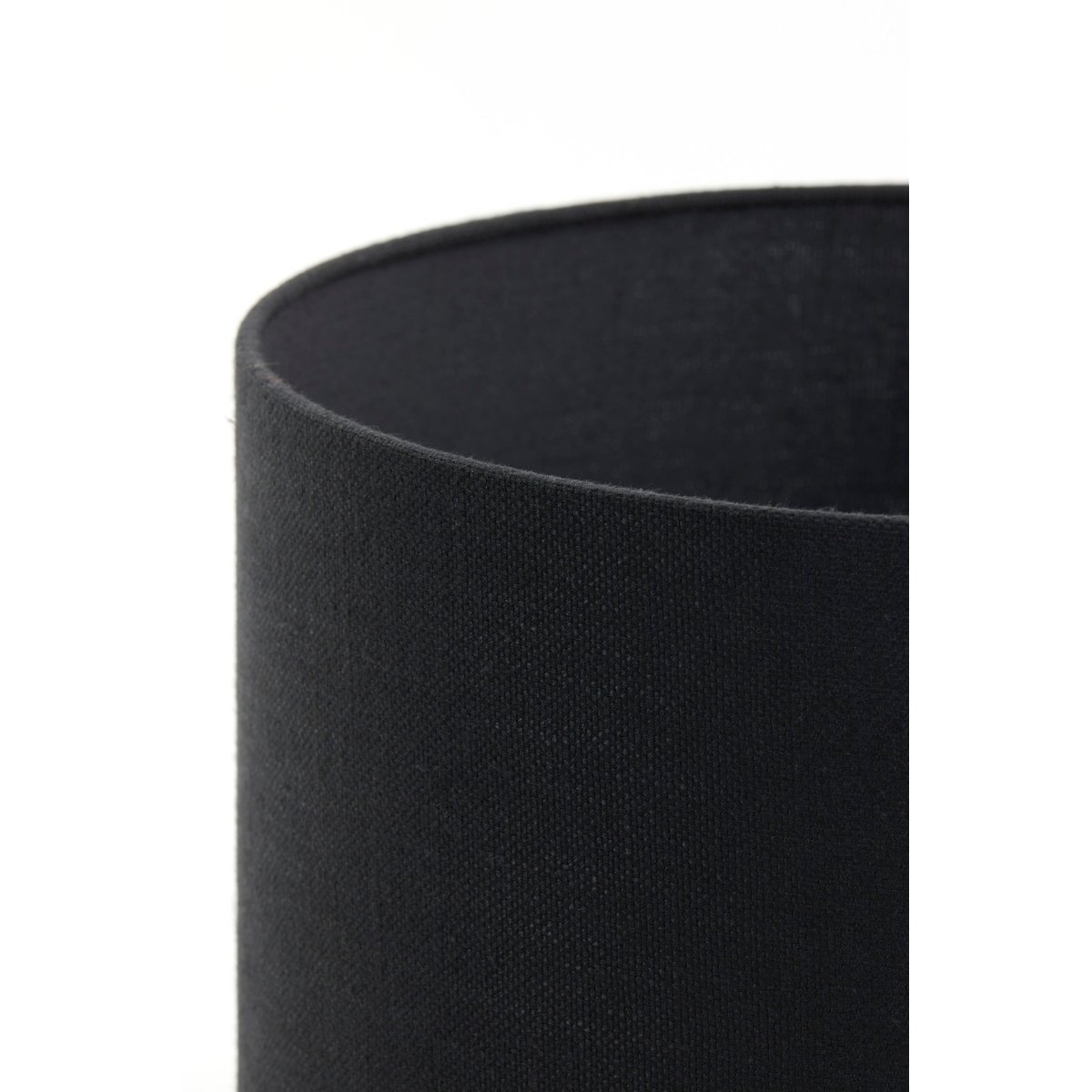 Abat-Jour Textiles LIVIGNO noir, LIGHT & LIVING