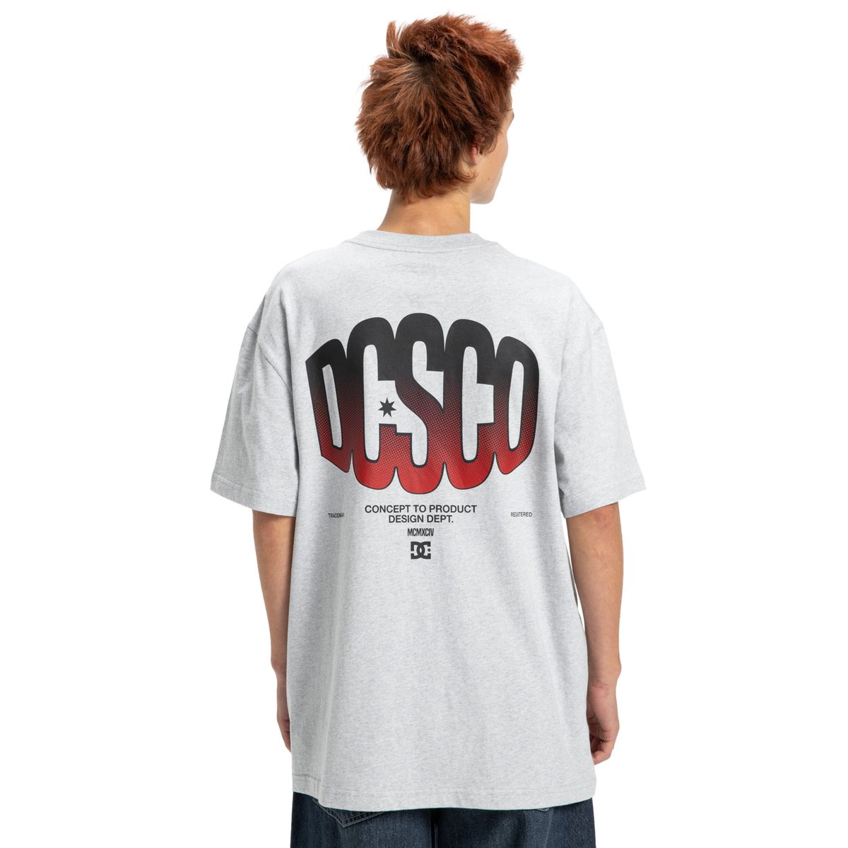 T-shirt à manches courtes SQUASH IT. gris light heather grey, DC SHOES