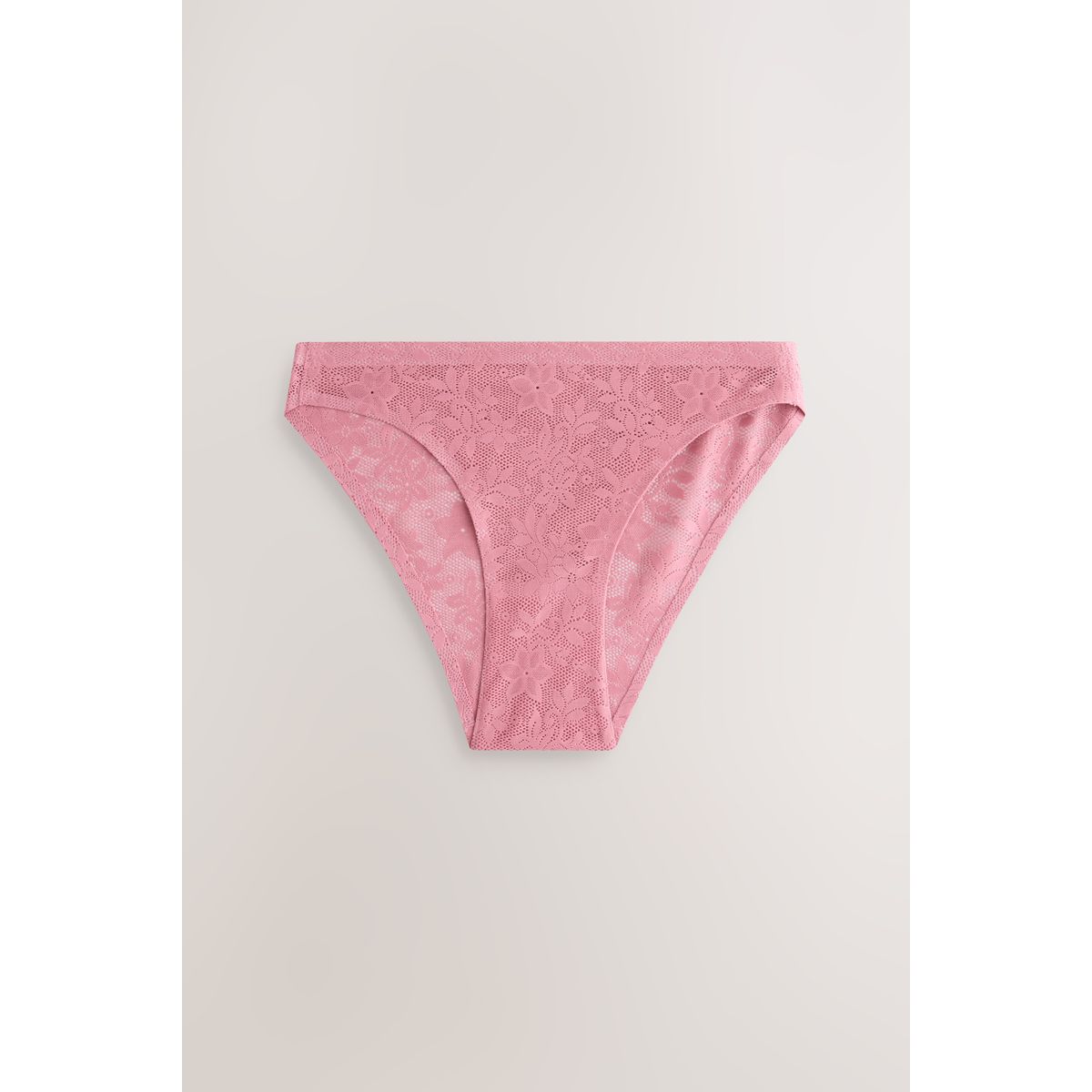 Culotte confort en dentelle, lot de 7 blanc/rose/nu praliné, NEXT