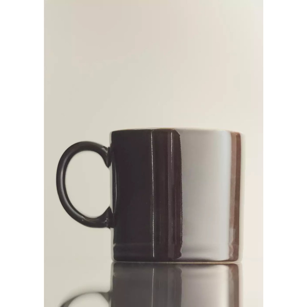 Tasse en grès chocolat, MANGO HOME