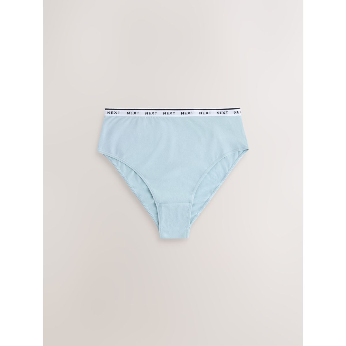 Culotte en coton à logo, lot de 4 rayures à carreaux verts, NEXT