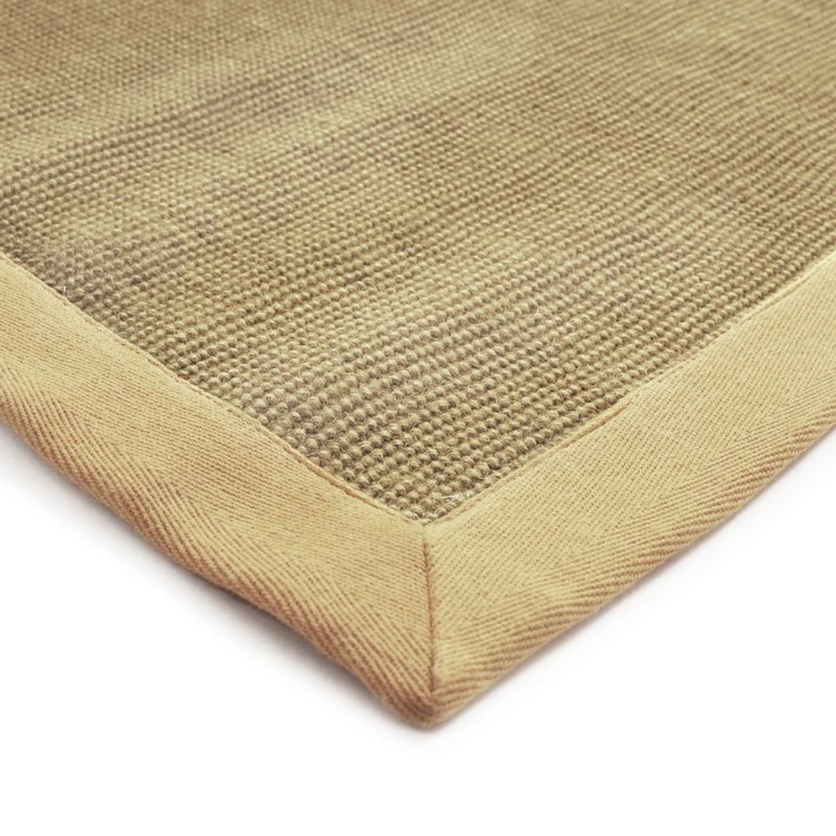 Tapis salon en jute NATURAL JUTE - style bohème gris, THE DECO FACTORY
