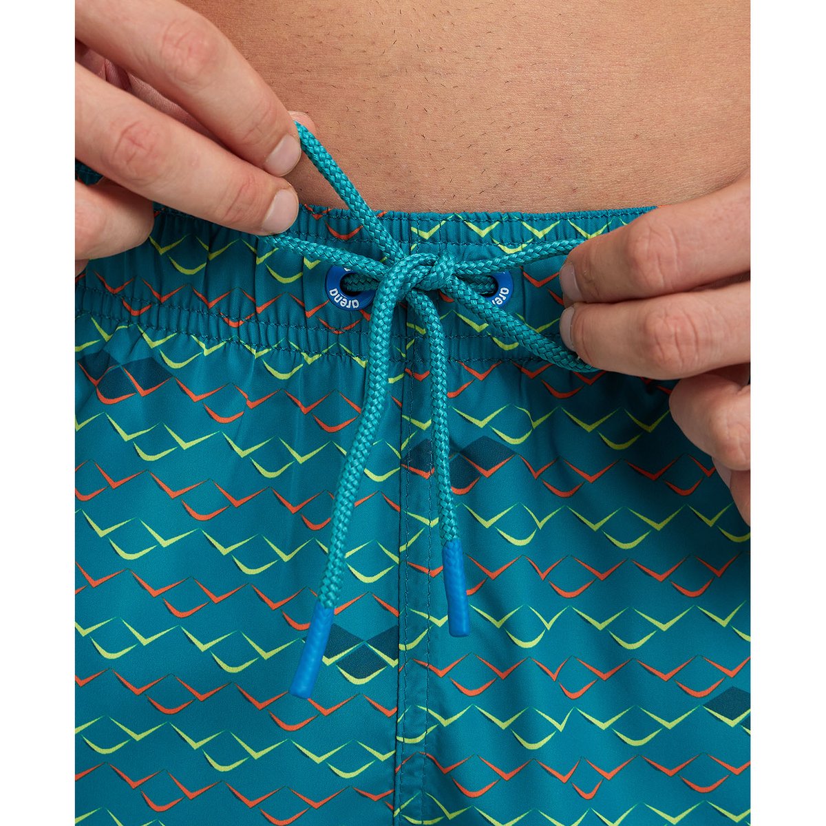 Boxer de plage Allover green lake logo, ARENA