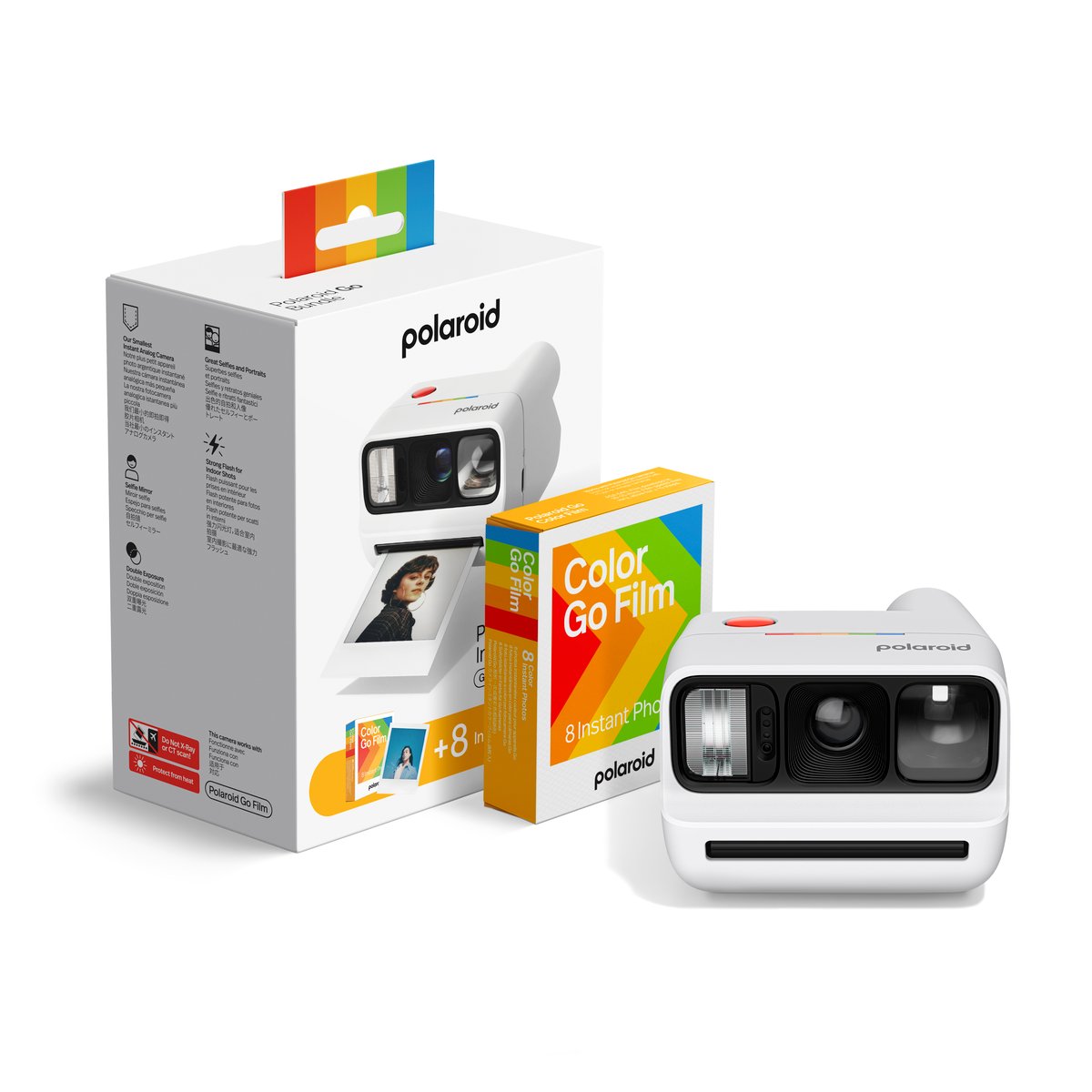 Pack appareil photo instantané et films BOX GO GEN 3 blanc, POLAROID