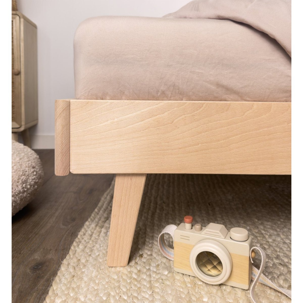 Lit enfant Evolutif TURIA couleur unique, KADOLIS