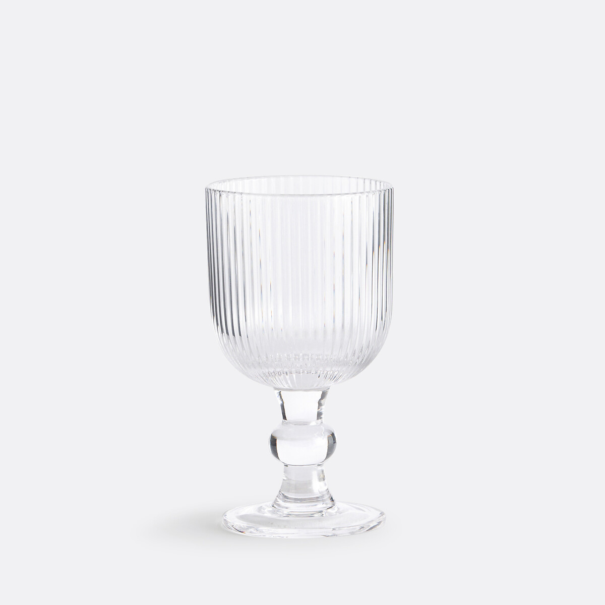 6er-Set Weingläser Ostri mit Rillenstruktur transparent, LA REDOUTE INTERIEURS