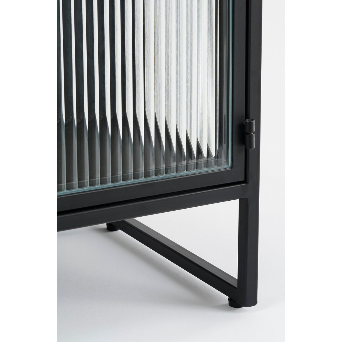 Armoire de rangement H50 cm CLIFTON noir, MICA DECORATIONS