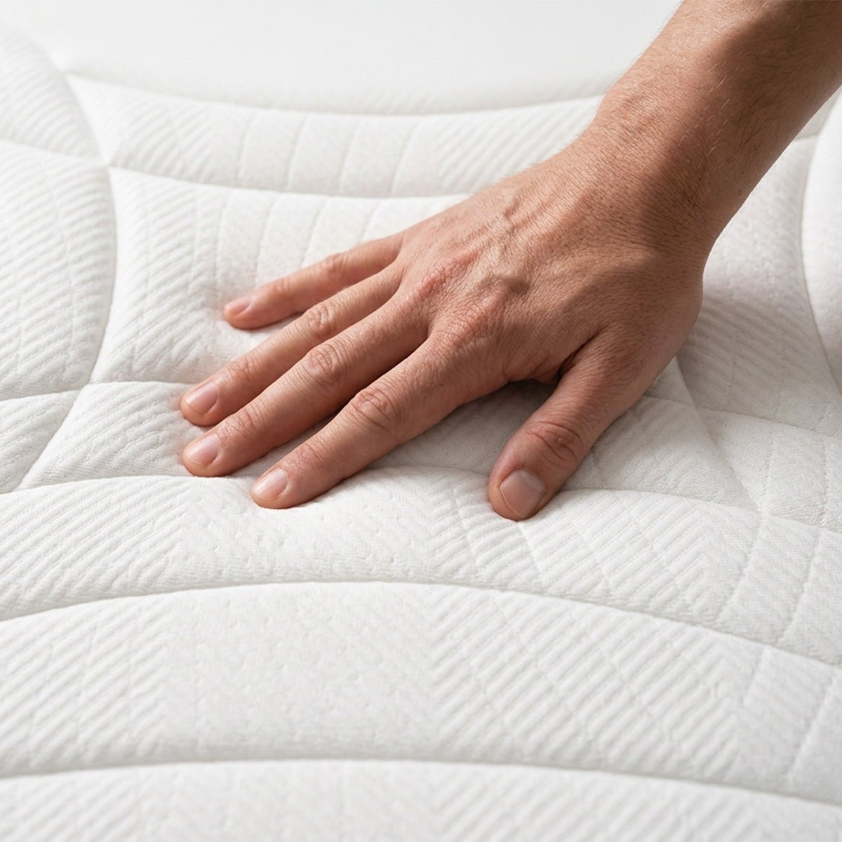Matelas Mémoire de forme 34 cm JACOBIN blanc, BELLECOUR