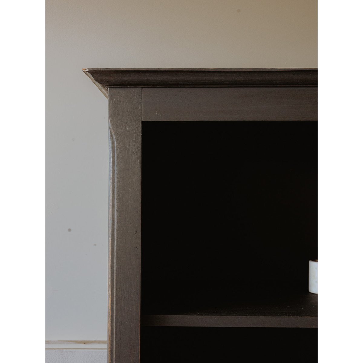 Bibliothèque rénovée carbone Madeleine N°721 - Bon état noir, DEBONGOUT