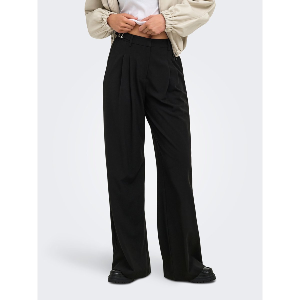 Pantalon À Jambe Large noire - black, ONLY