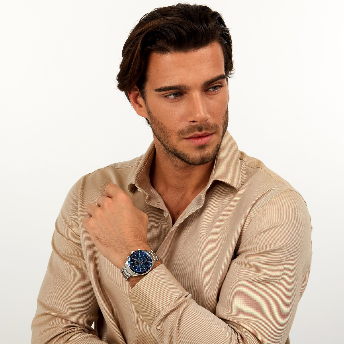 Montre-chronographe BLAZE bleu, sunray, PHILIP WATCH