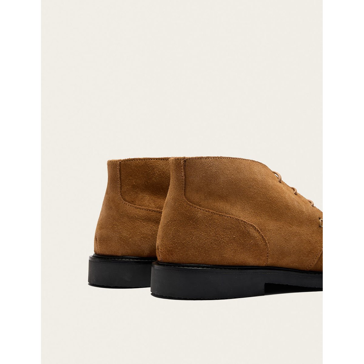 Bottines URIAN suède cognac, ODAJE