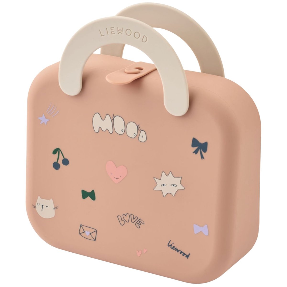 Lunch box Elara rose, écru, LIEWOOD