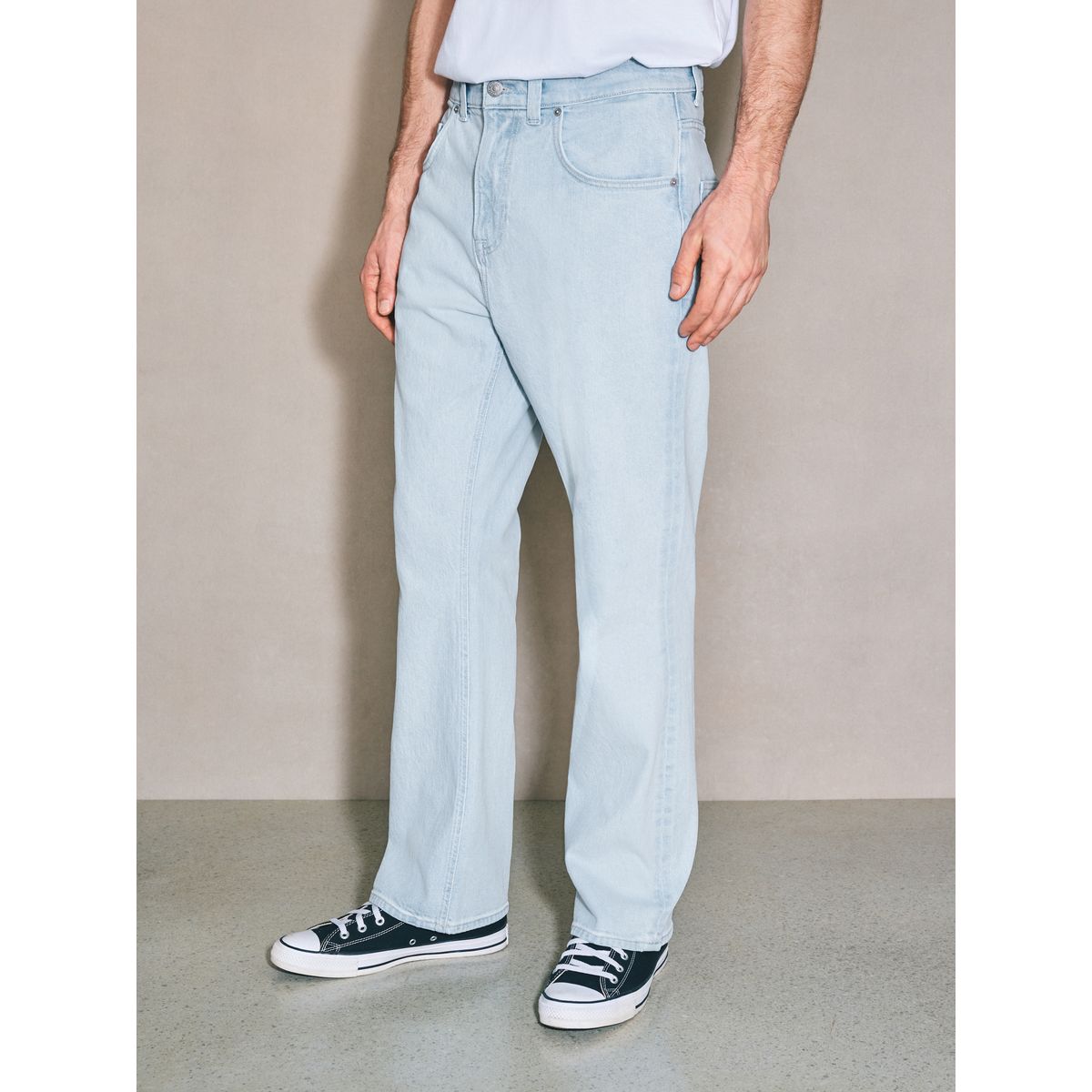 Jean bootcut edit délavé au javel, NEXT