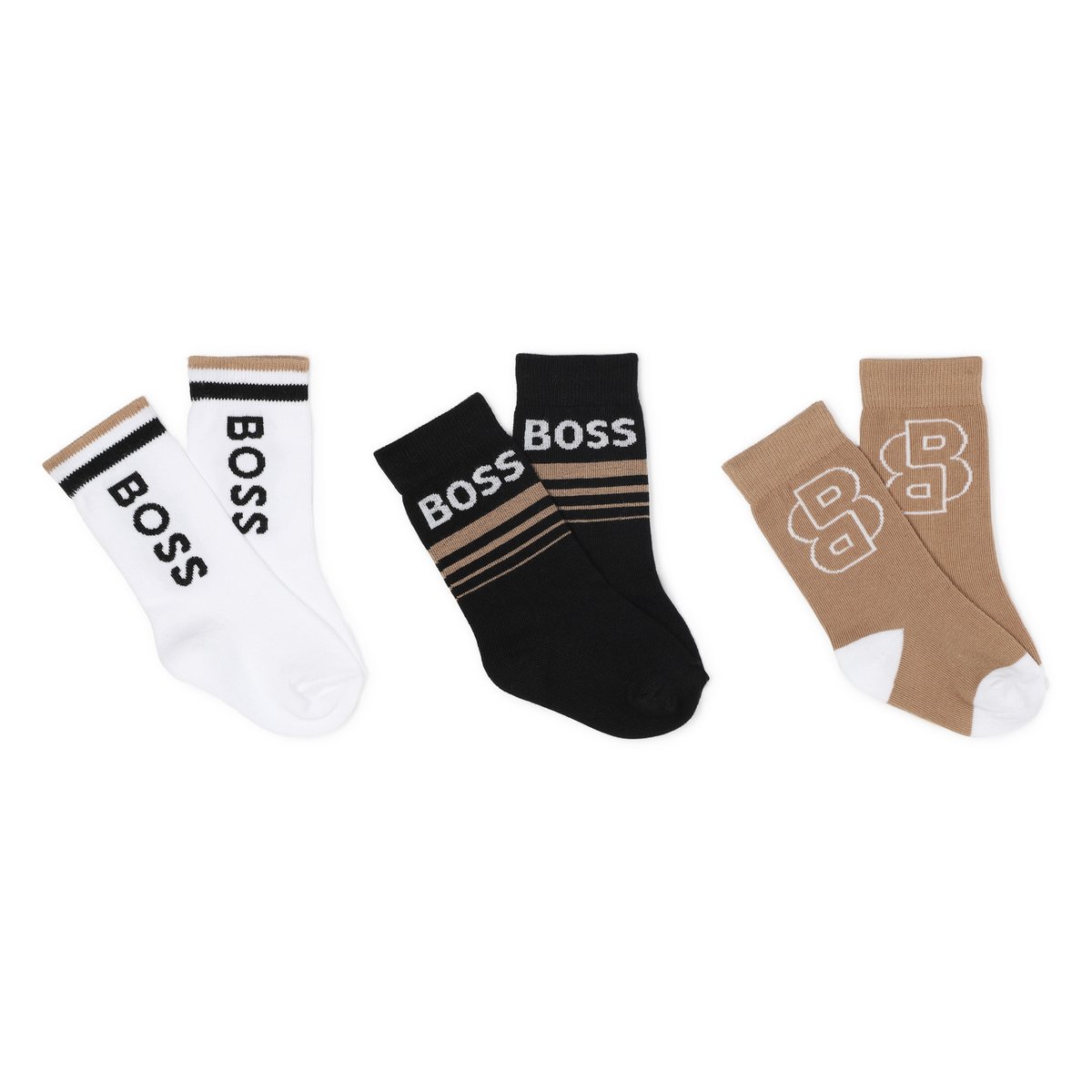 Pack de 2 paires de chaussettes black, BOSS KIDSWEAR