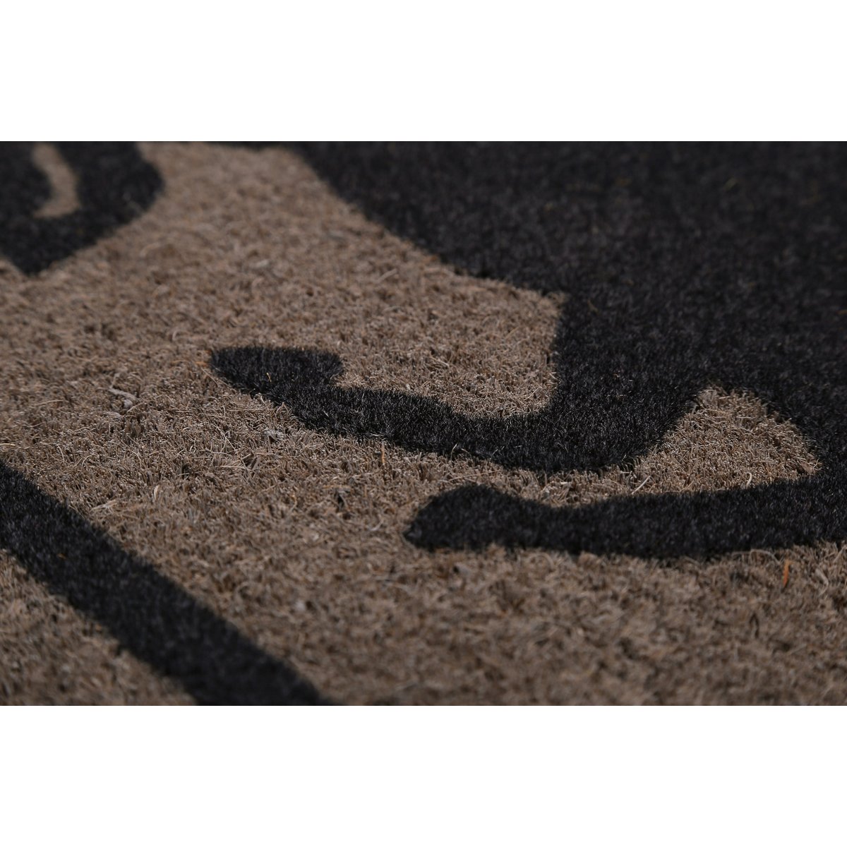 Paillasson coco, antidéparant ,  Champion anthracite, WECON HOME